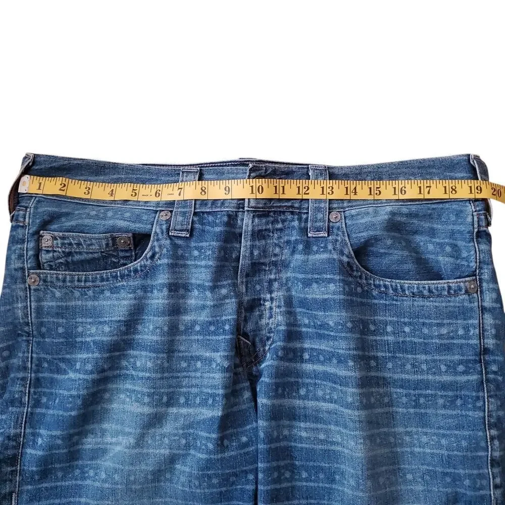 True Religion Y2K Geno Cut-Off Jean Shorts Jorts 36 Made in USA